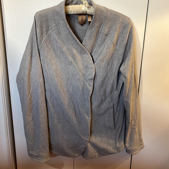 Indygena (Indyva) Gray Sweatshirt/cardigan with pockets - Picture 2 of 6